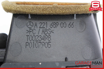 07-14 Mercedes W221 S550 CL550 Center Dash AC A/C Air Vent 2216890066 OEM