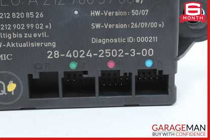 08-18 Mercedes C250 GLK350 E350 CLS550 Rear Left Side Door Control Module Unit