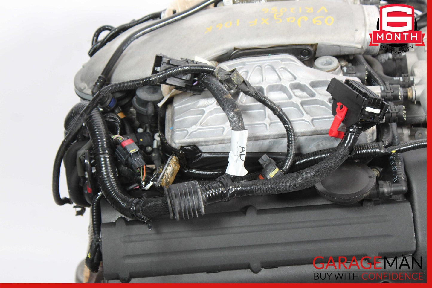 09-10 Jaguar XF Complete Engine Motor Block Assembly OEM 106k