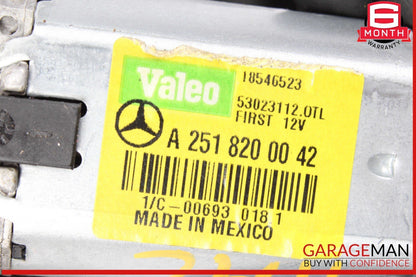 06-19 Mercedes W164 ML350 4MATIC Rear Glass Windshield Wiper Motor 2518200042