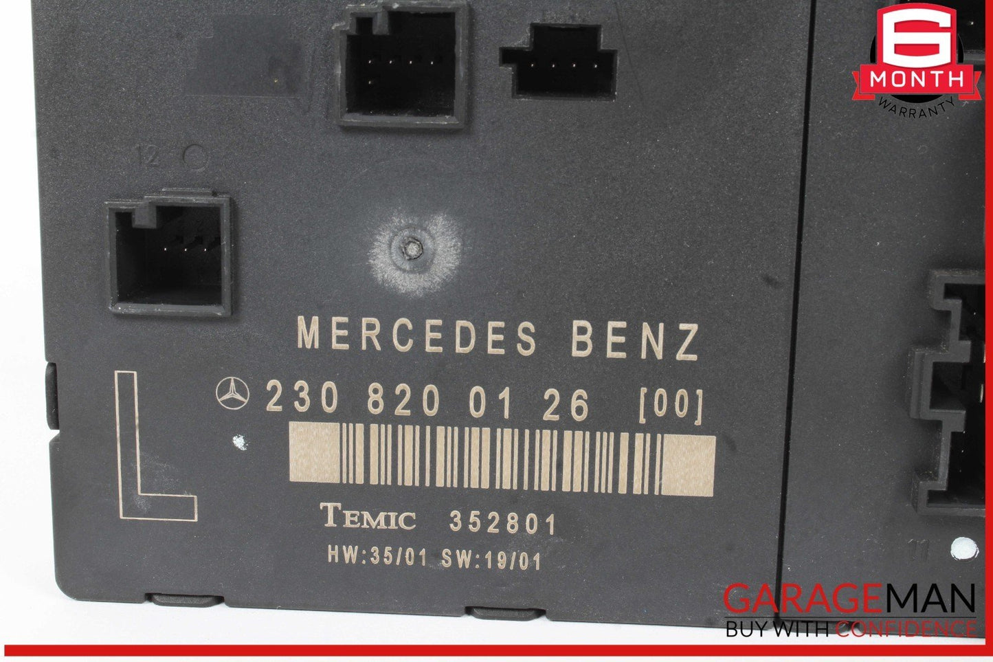 03-12 Mercedes R230 SL500 Front Left Door Control Module 2308200126 OEM