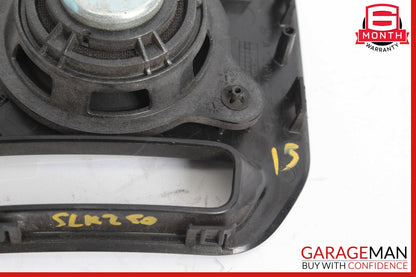 12-20 Mercedes R172 SLK250 SLC300 Rear Left B-Pillar Speaker Cover Black OEM