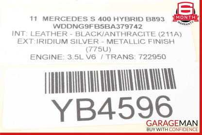 07-13 Mercedes W221 S400 S63 AMG Front Right Door Control Module 2219007501 OEM