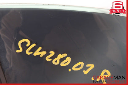 05-11 Mercedes R171 SLK280 SLK350 Rear Right Side Door Quarter Window Glass
