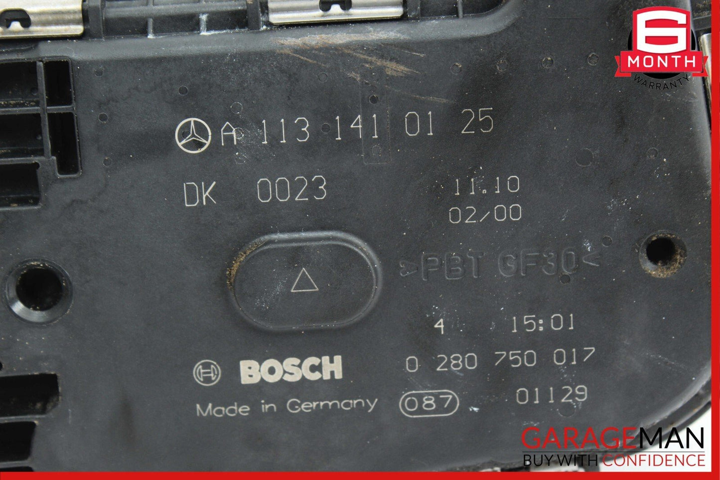 00-13 Mercedes W212 E350 GLK500 S500 Engine Throttle Valve Body 1131410125 OEM
