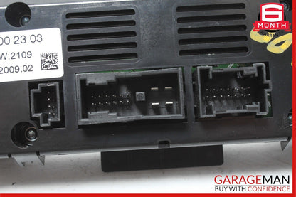 08-11 Mercedes W204 C300 C350 A/C Heater Climate Temperature Switch Controller
