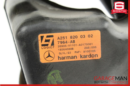 06-13 Mercedes W251 R320 R500 Rear Left & Right Side Quarter Sound Speakers Set