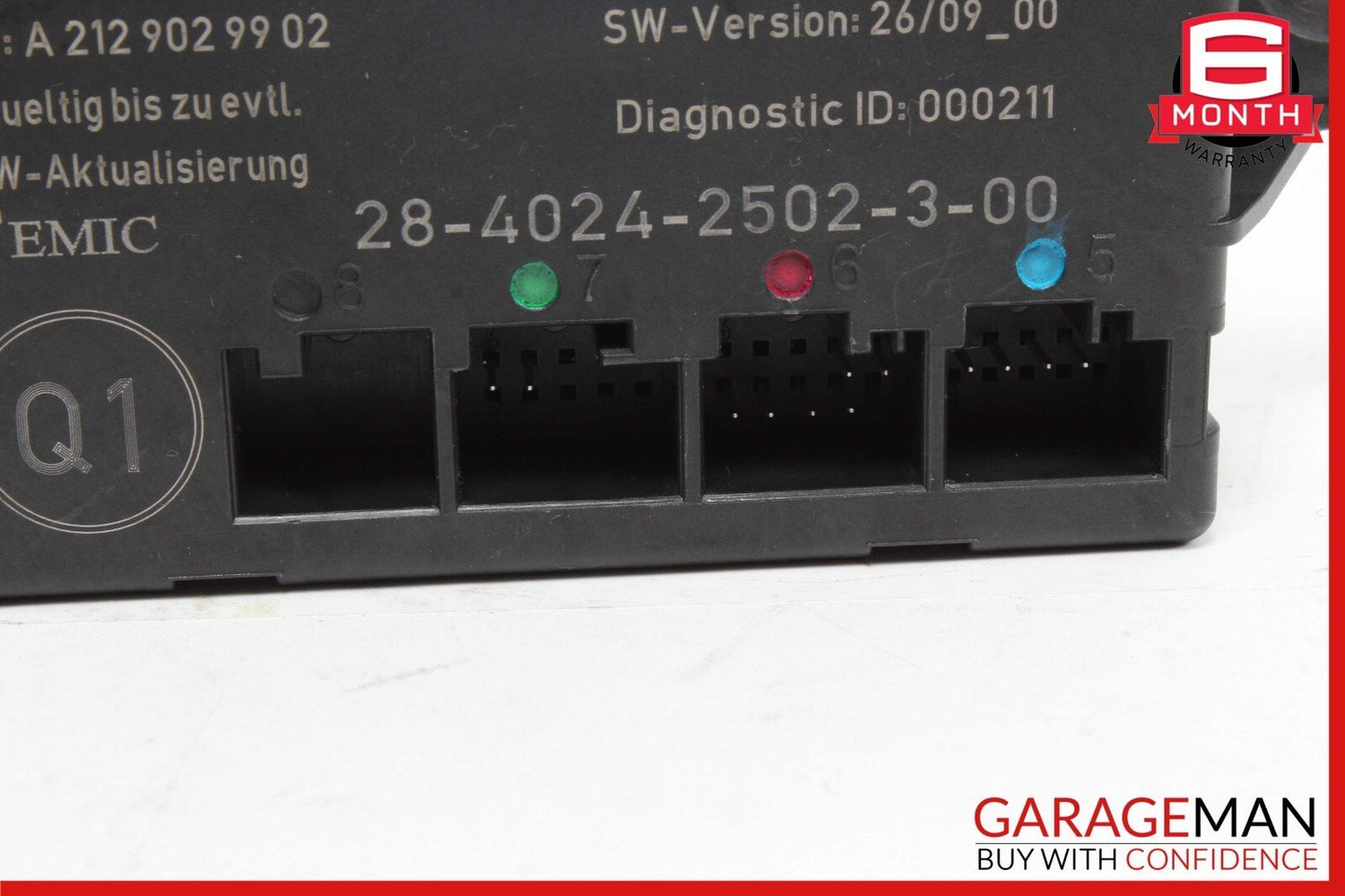 08-18 Mercedes W212 E350 C350 CLS550 Rear Left Side Door Control Module OEM