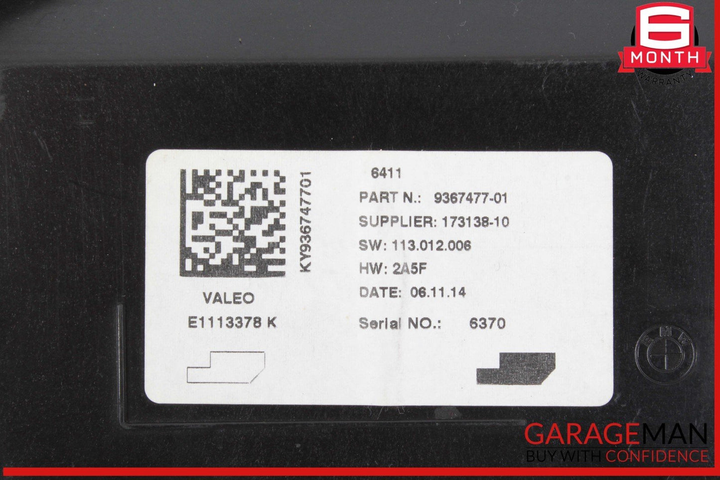 14-19 BMW i3 I01 Hybrid Air Conditioning AC A/C Climate Control Module OEM