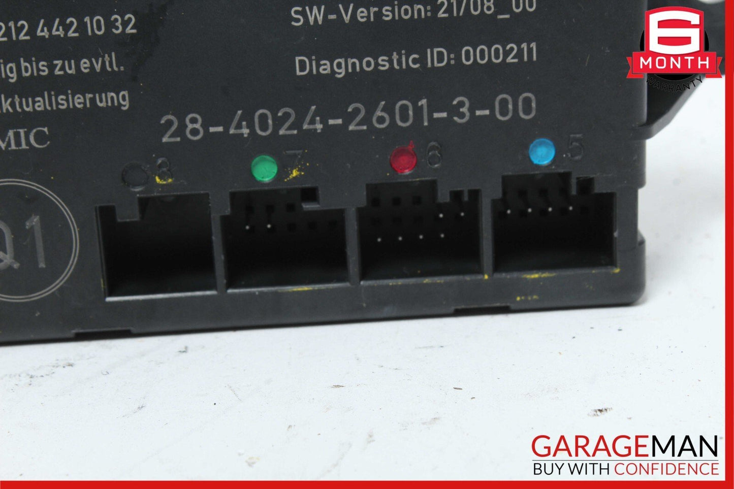 08-14 Mercedes W212 E350 4MATIC Rear Right Side Door Control Module OEM