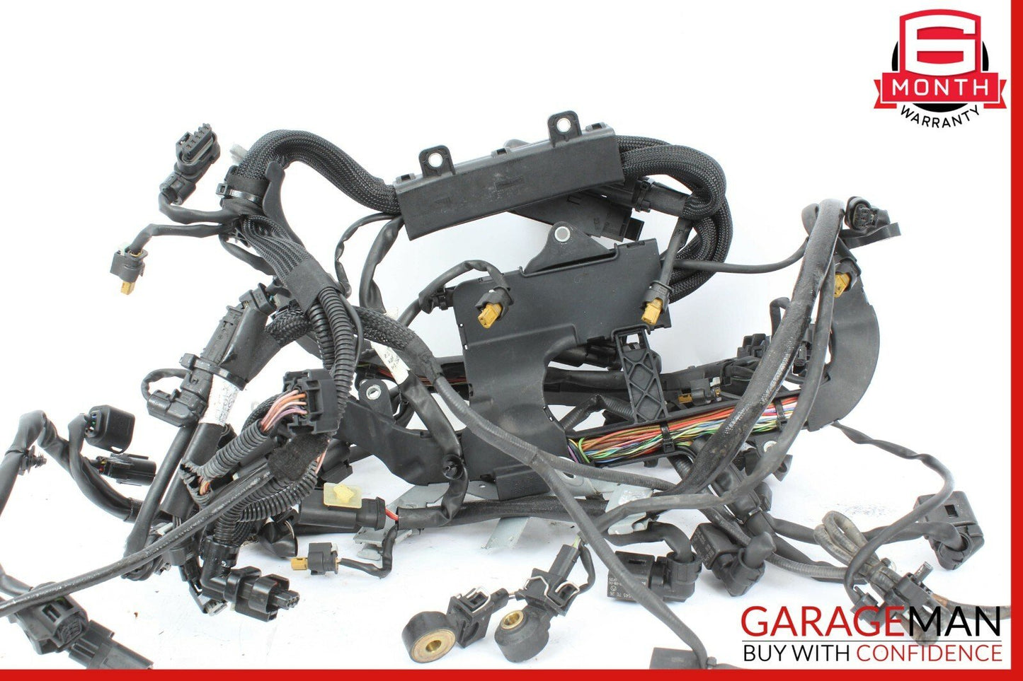 10-11 Mercedes W204 C300 3.0L Main Engine Motor Harness Wire Wiring Assembly OEM