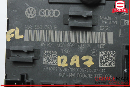 12-18 Audi A7 A6 Front Left Driver Side Door Control Module Unit 4G8959793H OEM