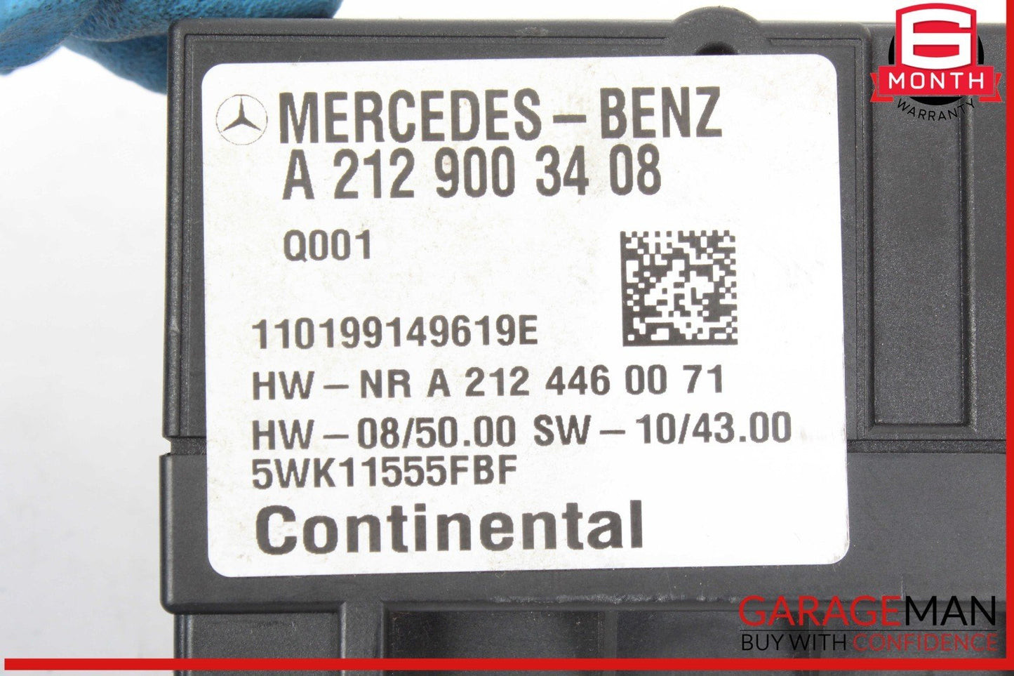 06-14 Mercedes W204 C250 S550 R350 GL450 Fuel Pump Control Module OEM