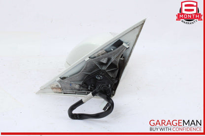 07-09 Mercedes W221 S550 S600 Front Left Side Door Rear View Mirror White OEM