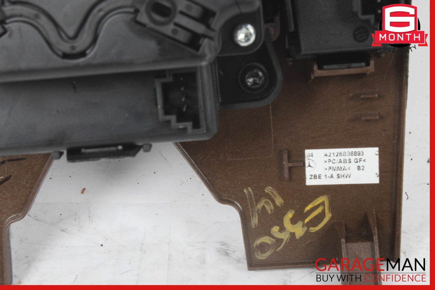 14-16 Mercedes W212 E350 Console Head Unit Controller Knob Multi Switch Trim OEM