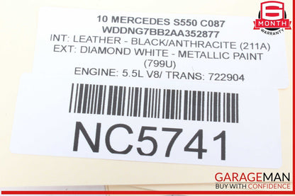 07-13 Mercedes W221 S550 S400 Rear Right or Left Side Door Control Module OEM