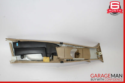 07-09 Mercedes W221 S600 Roof Headliner Pillar Trim Assembly Suede Alcantara