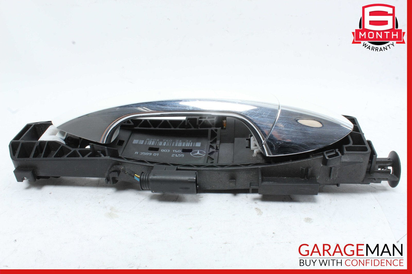 10-17 Mercedes W204 C250 Front Right Side Exterior Door Handle Keyless Go OEM