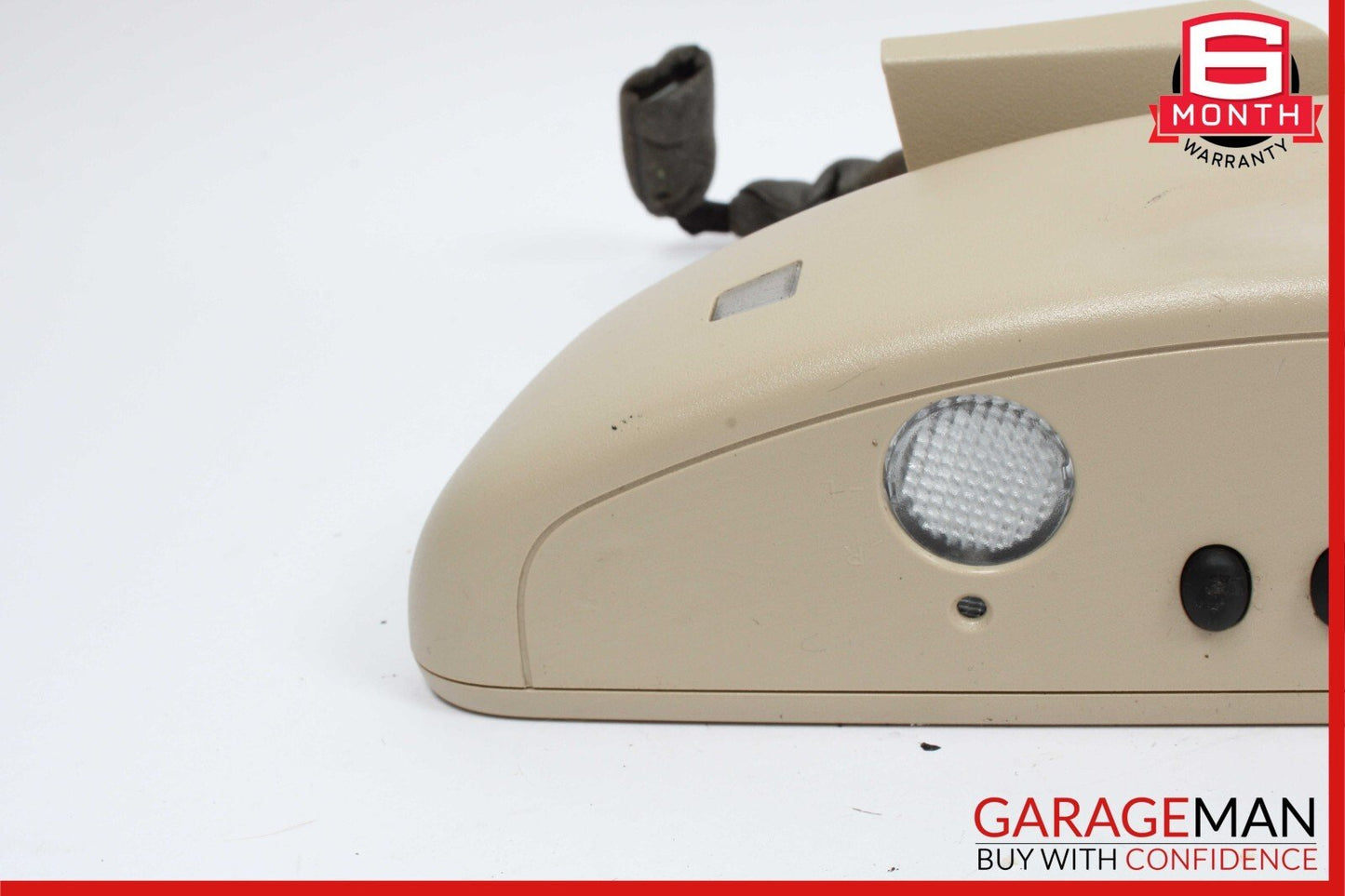 10-16 Mercedes W204 C250 Front Top Upper Rear View Mirror Assembly Beige OEM