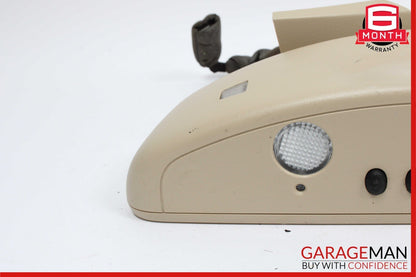 10-16 Mercedes W204 C250 Front Top Upper Rear View Mirror Assembly Beige OEM