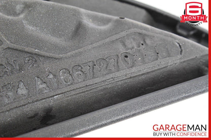 12-19 Mercedes GL450 GL550 Front Left Side Speaker Door Mirror Cover Black OEM