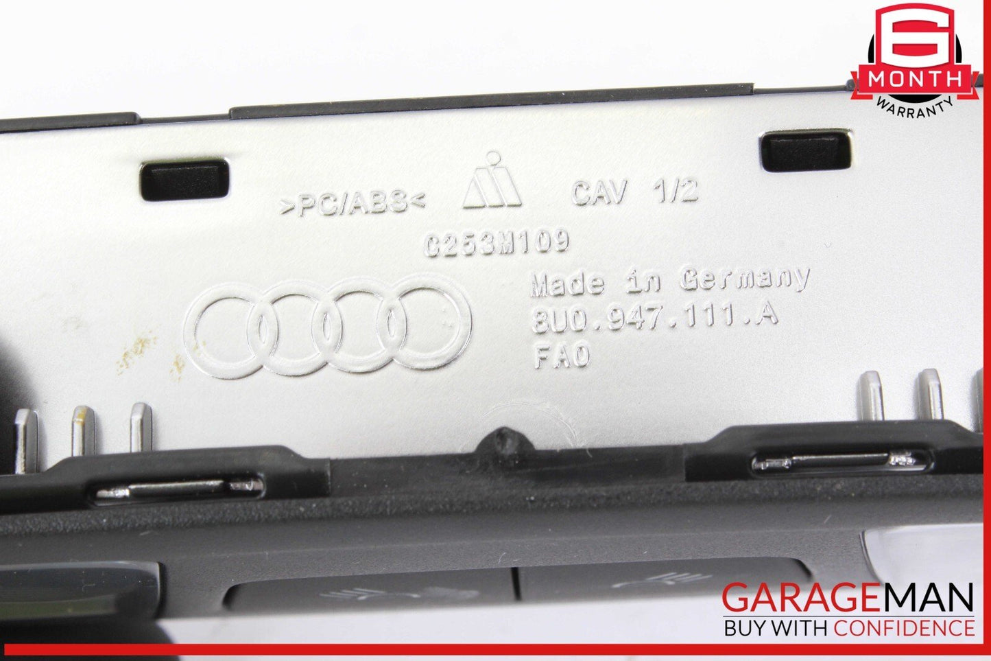 15-18 Audi Q3 Rear Interior Overhead Roof Dome Light 8U0947111A OEM