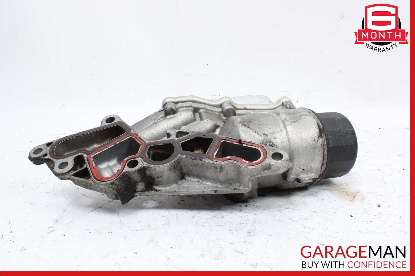 05-13 Mercedes W164 ML350 E350 M272 Engine Oil Filter Cooler Housing 2721800410