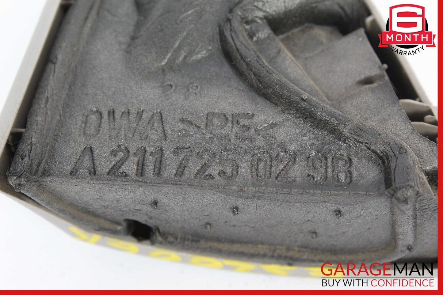 03-09 Mercedes W211 E320 E550 E63 AMG Front Right Tweeter Speaker Cover Gray OEM