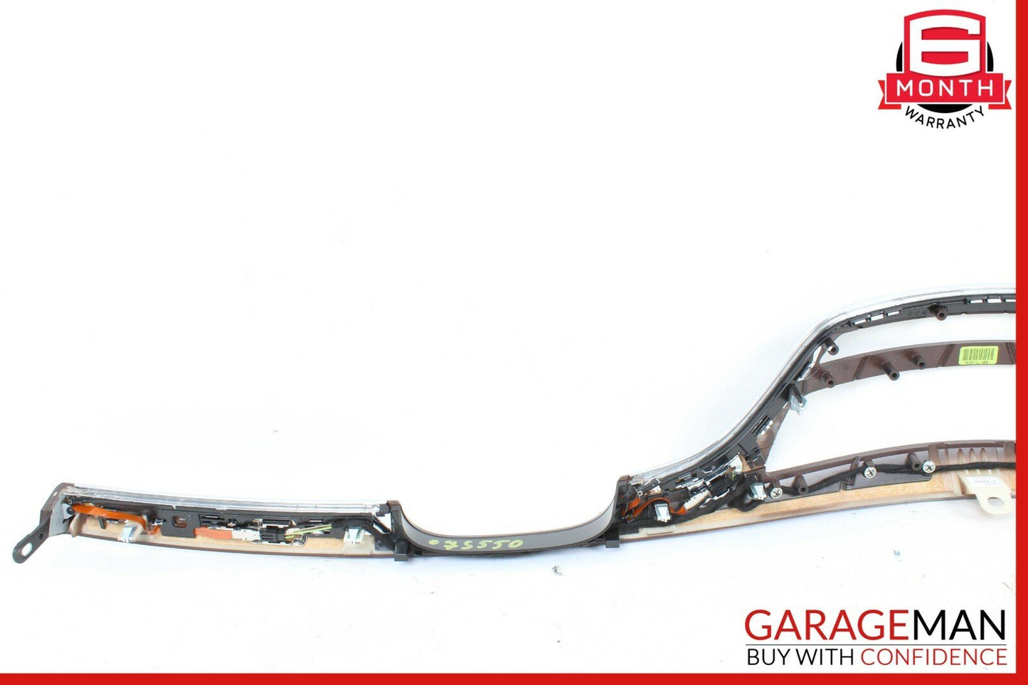 07-09 Mercedes W221 S550 Front Dashboard Trim Panel Cover Bezel Wood OEM