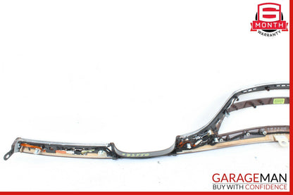 07-09 Mercedes W221 S550 Front Dashboard Trim Panel Cover Bezel Wood OEM