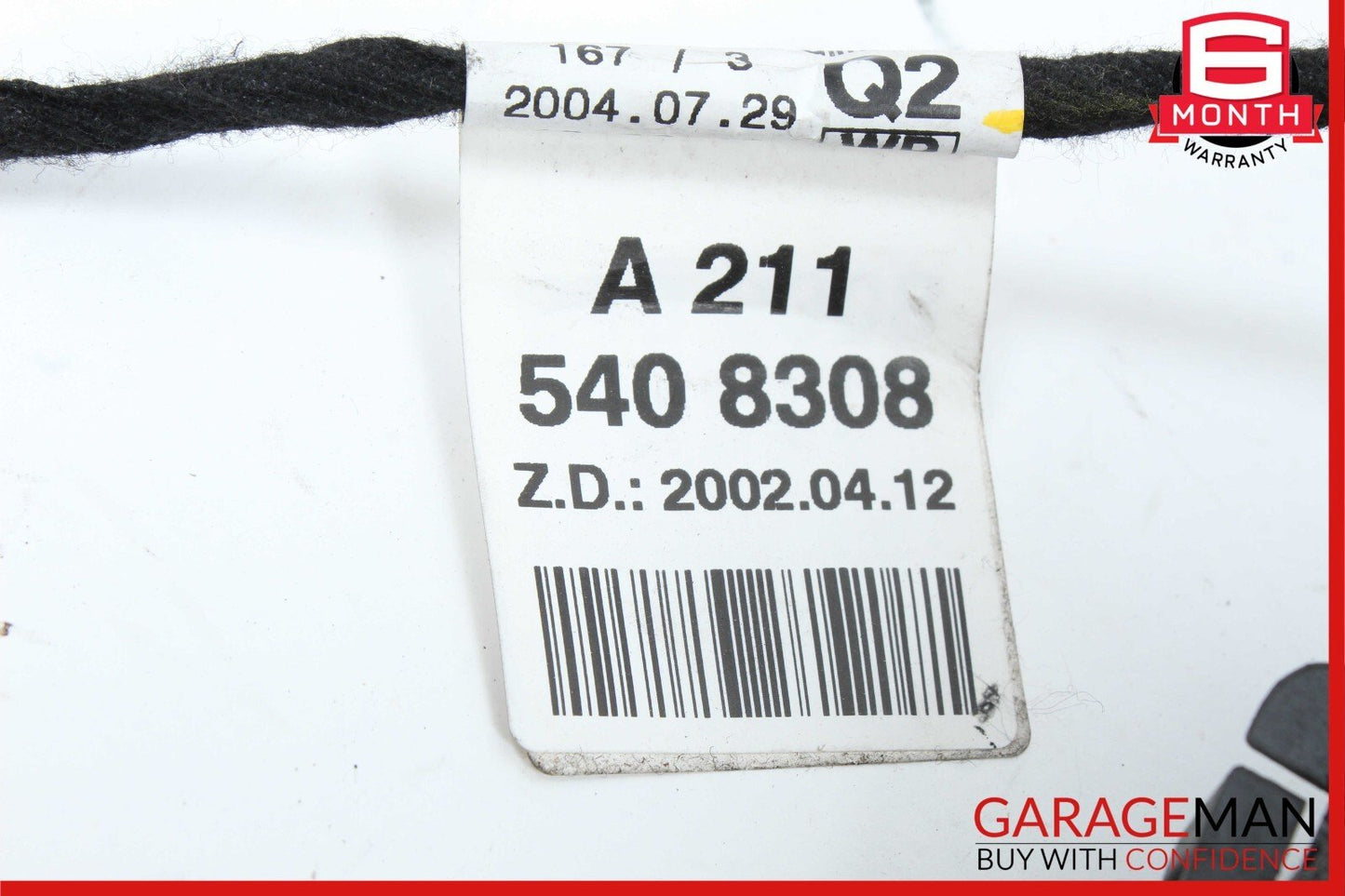 03-06 Mercedes W211 E320 E500 Rear Left Door Audio Sound Speaker OEM