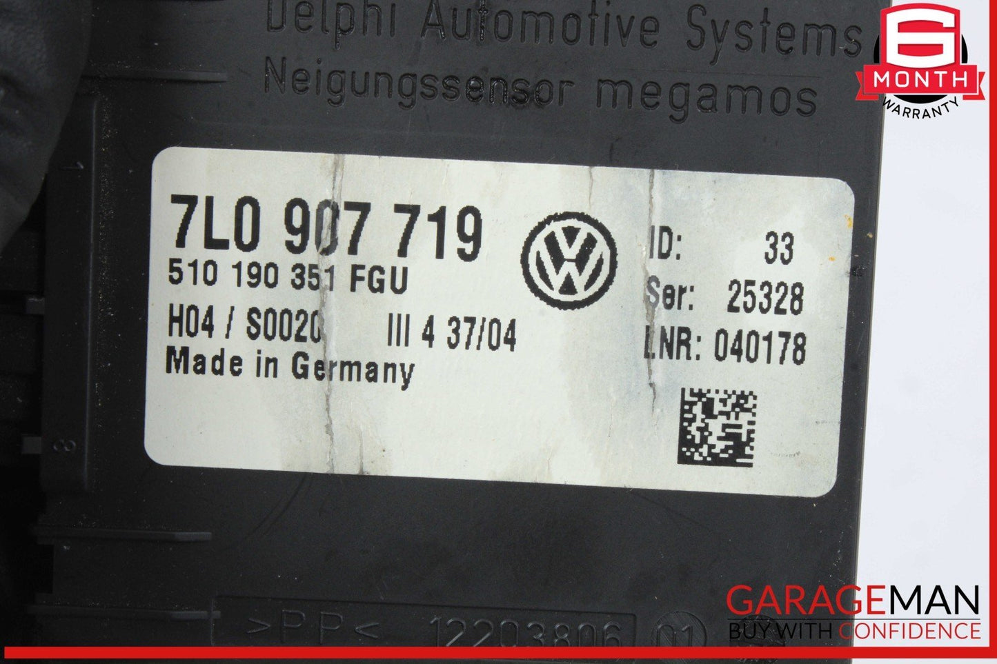 03-06 Porsche Cayenne S 955 Anti Theft Locking Immobilizer Control Module OEM