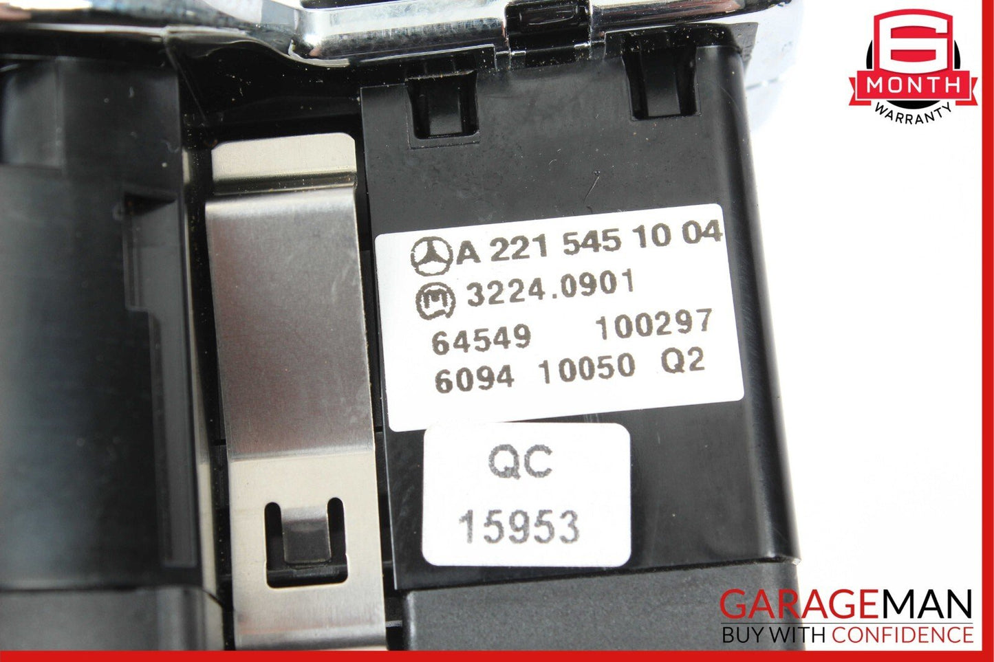 07-14 Mercedes W221 S550 S600 CL550 Headlight Head Light Switch Controller OEM