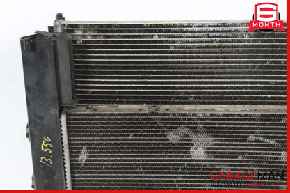 10-19 BMW F10 550i 650i Cooling Radiator A/C Condenser OEM