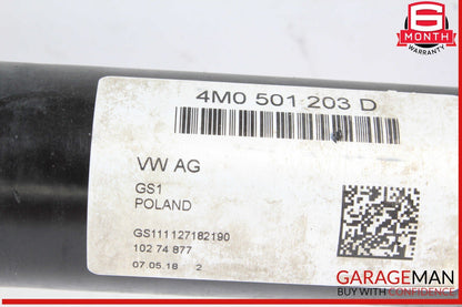 17-24 Audi Q7 Rear Left / Rear Right CV Axle Shaft 4M0501203D OEM