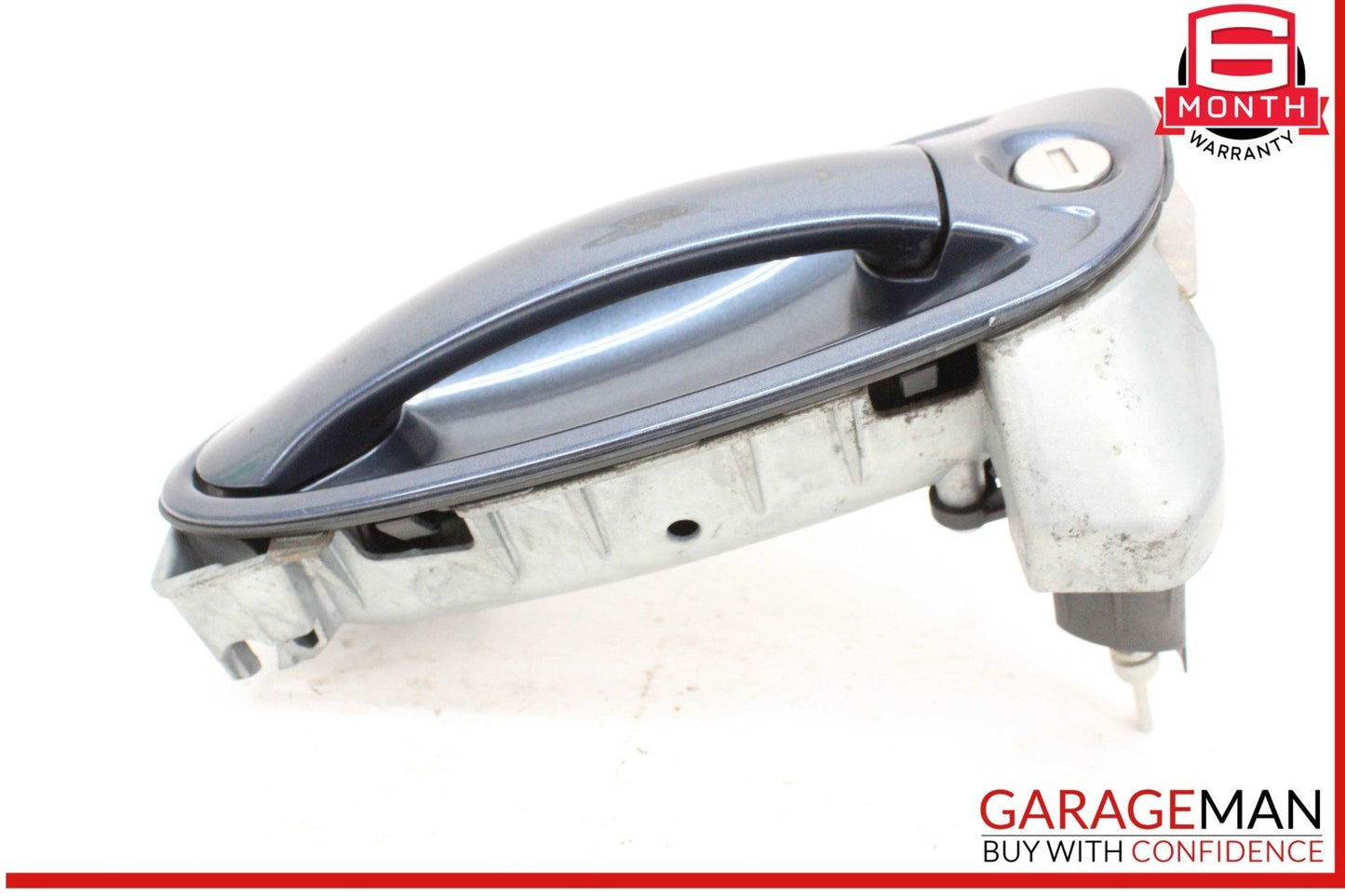10-16 Porsche Panamera 970 Front Left Driver Side Exterior Door Handle Gray OEM