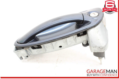 10-16 Porsche Panamera 970 Front Left Driver Side Exterior Door Handle Gray OEM
