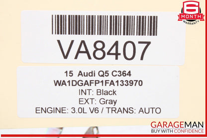 09-17 Audi Q5 SQ5 Rear Trunk Back Door Liftgate Lock Latch Actuator OEM