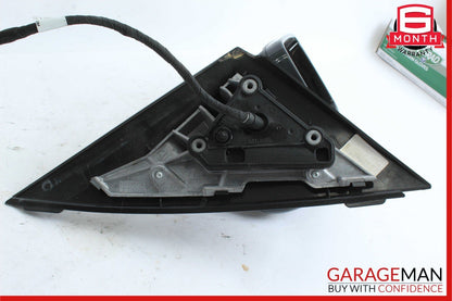 08-14 Mercedes W204 C250 C300 Front Left Side Mirror Rear View Door Black OEM