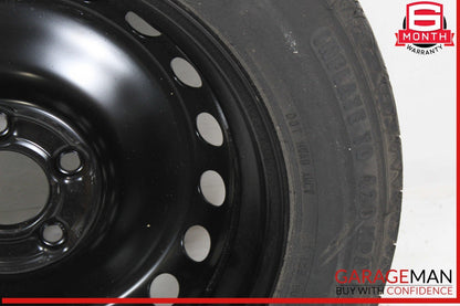 08-14 Mercedes W204 C250 C300 Emergency Spare Tire Donut Wheel Rim 125 90 16"