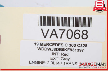 15-21 Mercedes W205 C300 Power Brake Booster Master Cylinder w/ Reservoir OEM
