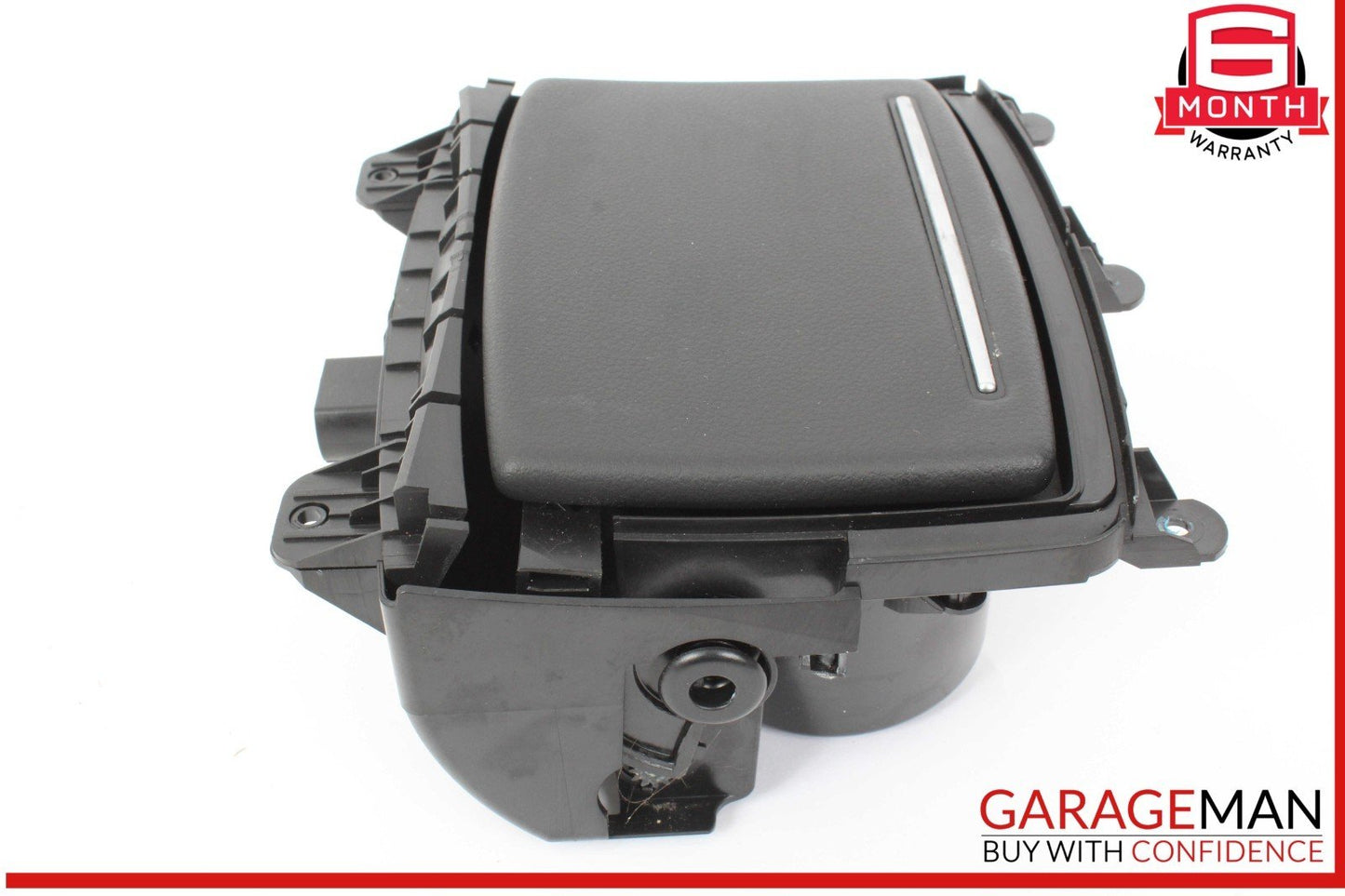 12-18 Audi A6 A7 Front Center Console Dual Cup Holder 4G0862534B Black OEM