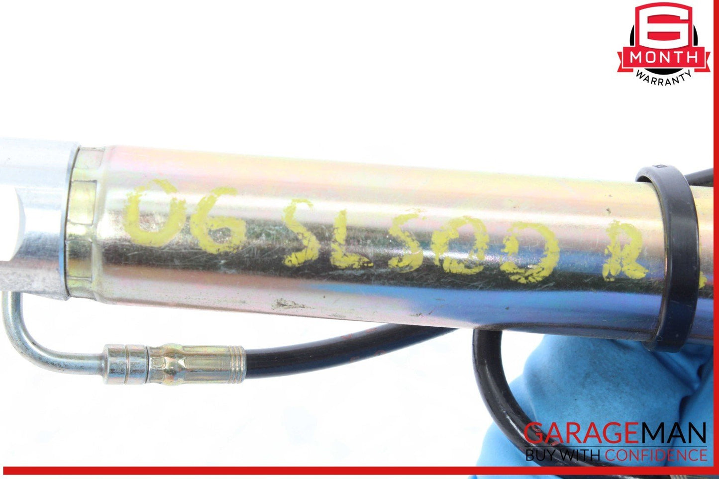 03-12 Mercedes R230 SL500 Convertible Right Roof Main Top Drive Lift Cylinder