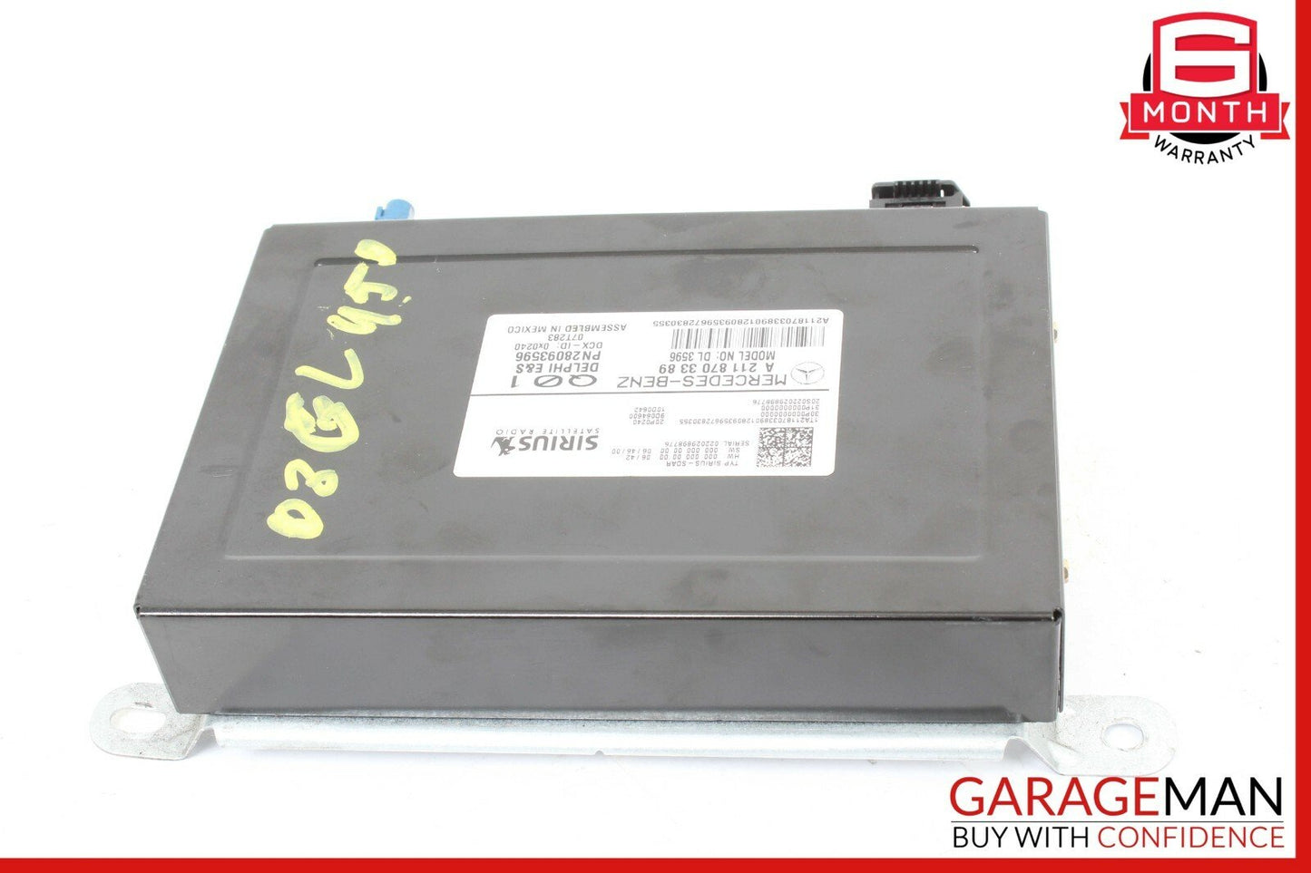 Mercedes X164 GL450 E550 ML350 Sirius Satellite Radio Receiver Module Unit OEM