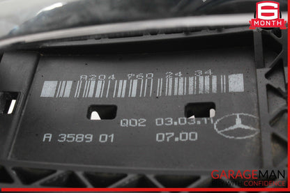 10-17 Mercedes W212 E350 Right Passenger Side Exterior Door Handle Silver OEM