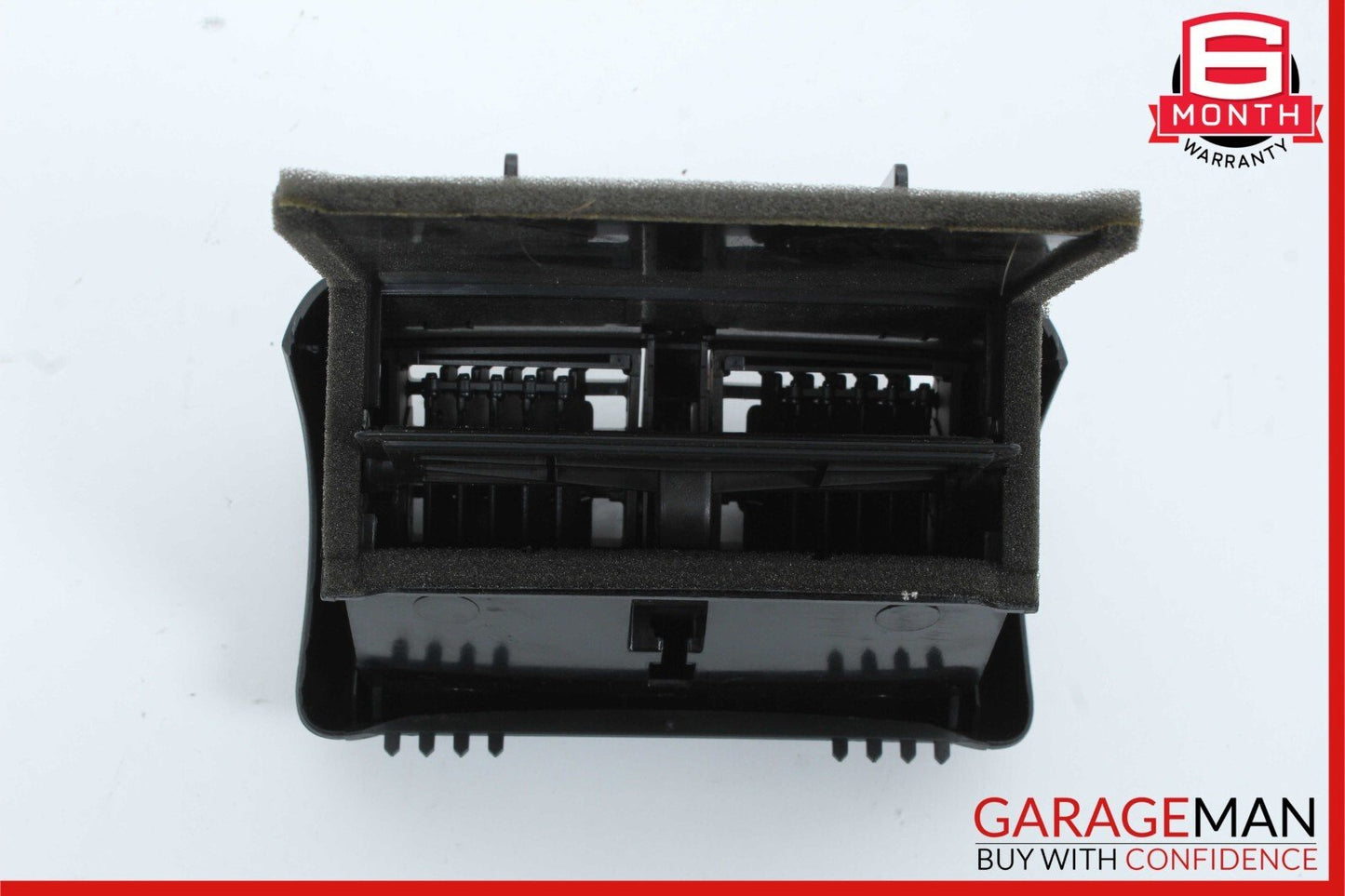 01-07 Mercedes W203 C230 Rear Center Console A/C AC Heater Air Vent Trim Black