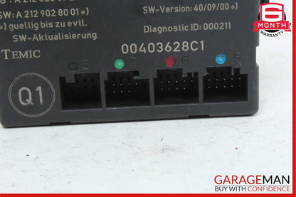 08-14 Mercedes W204 C250 C350 Front Left Side Door Control Module 2129004202 OEM