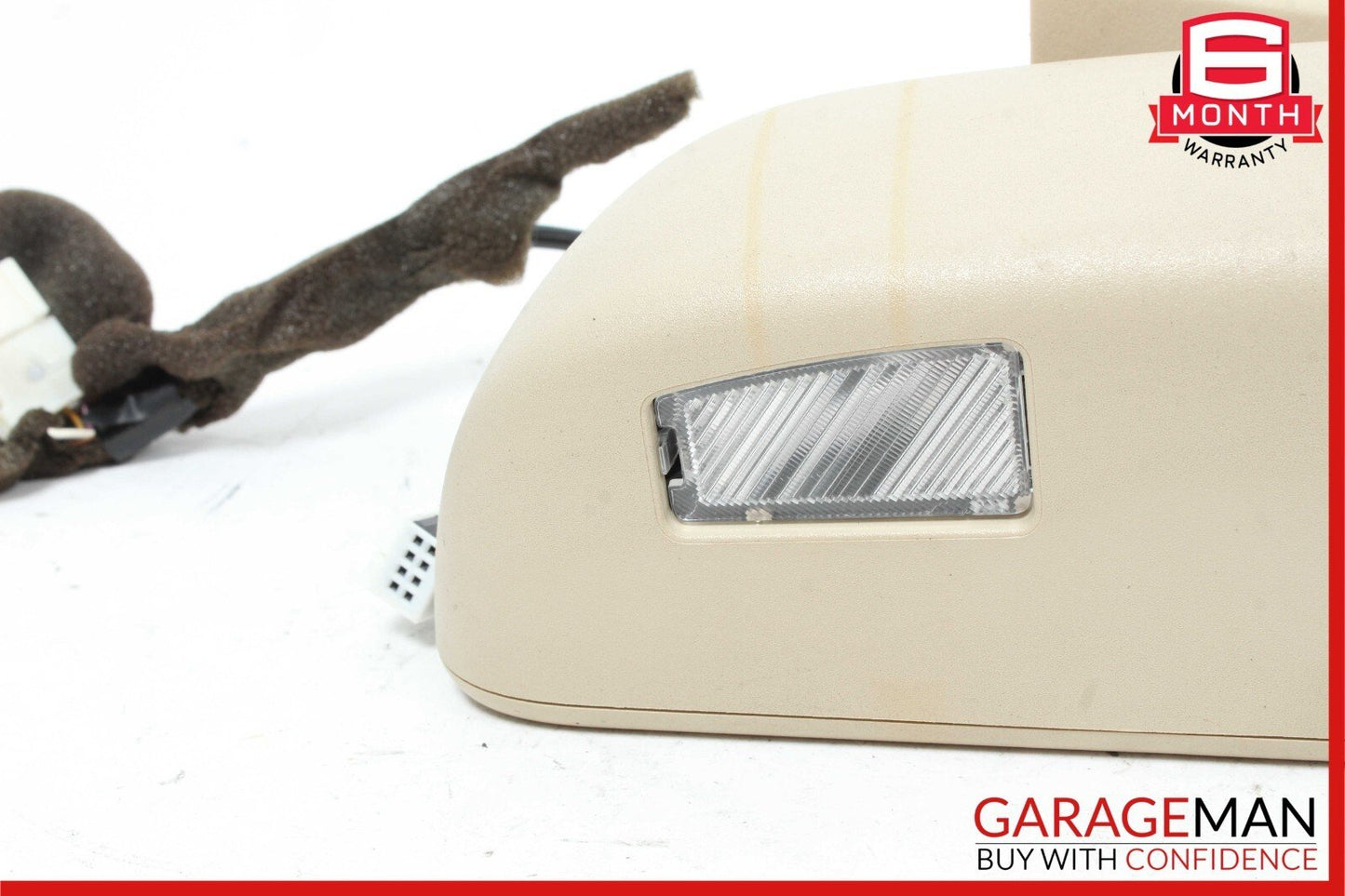 08-14 Mercedes W204 C300 C350 Top Upper Rear View Mirror Assembly Beige OEM