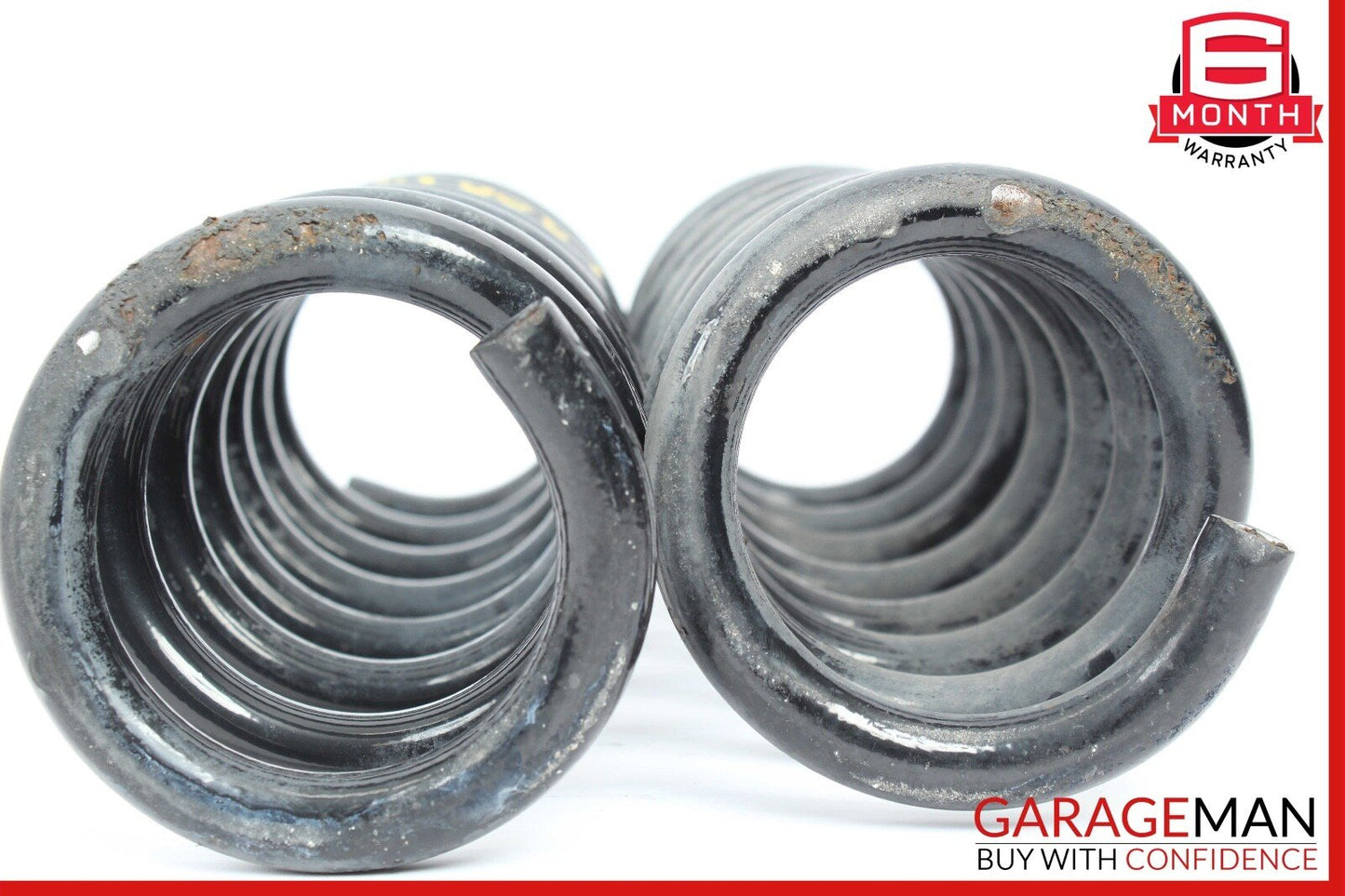 08-14 Mercedes W204 C250 Rear Right and Left Suspension Coil Spring Set OEM