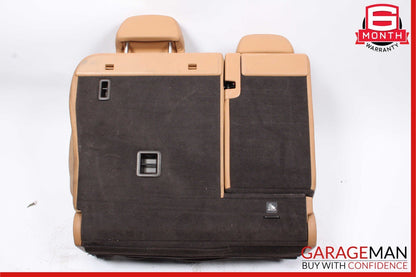 11-17 Porsche Cayenne 958 Rear Left Side Top Upper Seat Cushion Assembly Brown